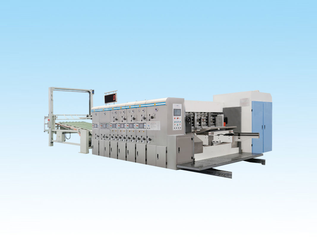 YKW系列高速水墨瓦楞紙板印刷開槽模切機